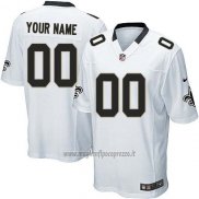 Maglia NFL Bambino New Orleans Saints Personalizzate Bianco