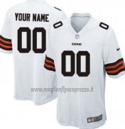 Maglia NFL Cleveland Browns Personalizzate Bianco