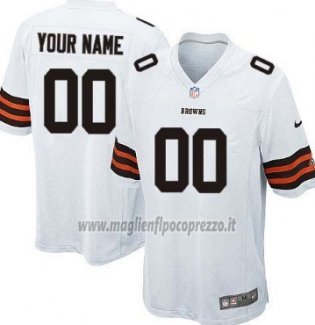 Maglia NFL Cleveland Browns Personalizzate Bianco