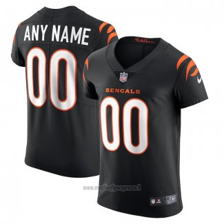 Maglia NFL Elite Cincinnati Bengals Personalizzate Vapor Untouchable Nero