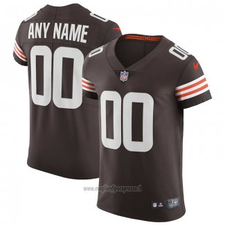 Maglia NFL Elite Cleveland Browns Personalizzate Vapor Untouchable Marrone