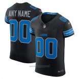Maglia NFL Elite Detroit Lions Alternato Vapor F.U.S.E. Personalizzate Nero