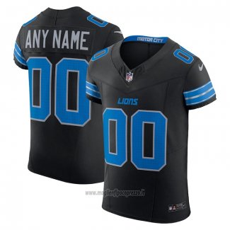 Maglia NFL Elite Detroit Lions Alternato Vapor F.U.S.E. Personalizzate Nero