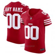 Maglia NFL Elite San Francisco 49ers Vapor F.U.S.E. Personalizzate Rosso