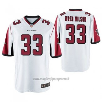 Maglia NFL Game Atlanta Falcons Blidi Wreh Wilson Bianco