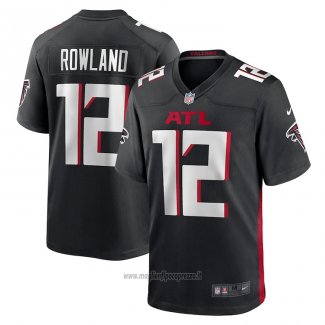 Maglia NFL Game Atlanta Falcons Chris Rowland Nero