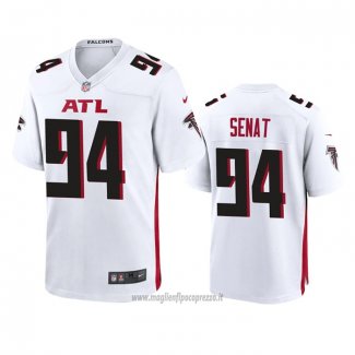 Maglia NFL Game Atlanta Falcons Deadrin Senat 2020 Bianco