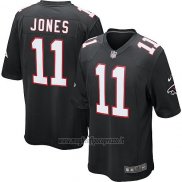 Maglia NFL Game Atlanta Falcons Jones Nero2