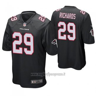 Maglia NFL Game Atlanta Falcons Jordan Richards Nero