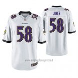Maglia NFL Game Baltimore Ravens Alvin Jones Bianco