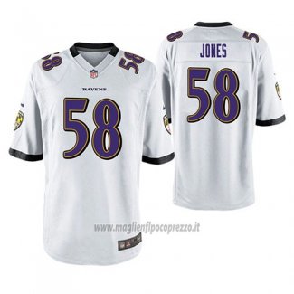 Maglia NFL Game Baltimore Ravens Alvin Jones Bianco