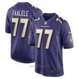 Maglia NFL Game Baltimore Ravens Daniel Faalele Viola