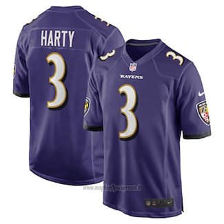 Maglia NFL Game Baltimore Ravens Deonte Harty Viola