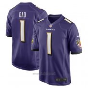 Maglia NFL Game Baltimore Ravens Number 1 Dad Viola