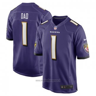 Maglia NFL Game Baltimore Ravens Number 1 Dad Viola