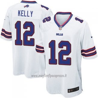 Maglia NFL Game Bambino Buffalo Bills Kelly Bianco