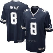 Maglia NFL Game Bambino Dallas Cowboys Aikman Nero