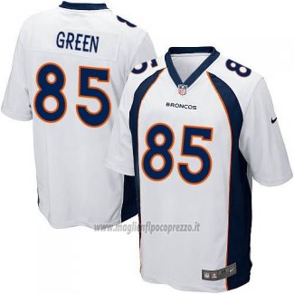 Maglia NFL Game Bambino Denver Broncos Green Bianco