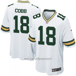 Maglia NFL Game Bambino Green Bay Packers Cobb Bianco