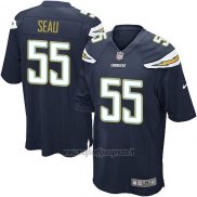 Maglia NFL Game Bambino Los Angeles Chargers Seau Nero