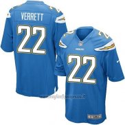 Maglia NFL Game Bambino Los Angeles Chargers Verrett Blu