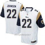 Maglia NFL Game Bambino Los Angeles Rams Johnson Bianco