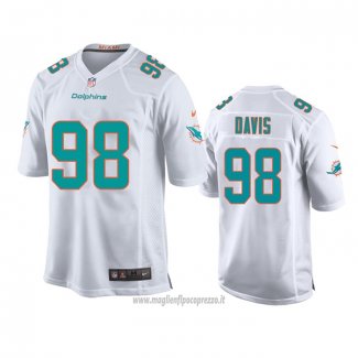 Maglia NFL Game Bambino Miami Dolphins Raekwon Davis Bianco
