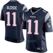 Maglia NFL Game Bambino New England Patriots Bledsoe Nero