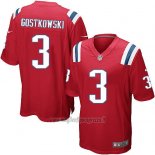 Maglia NFL Game Bambino New England Patriots Gostkowski Rosso
