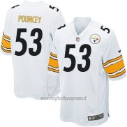 Maglia NFL Game Bambino Pittsburgh Steelers Pouncey Bianco