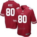 Maglia NFL Game Bambino San Francisco 49ers Rice Rosso