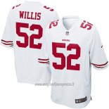 Maglia NFL Game Bambino San Francisco 49ers Willis Bianco