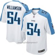 Maglia NFL Game Bambino Tennessee Titans Williamson Bianco