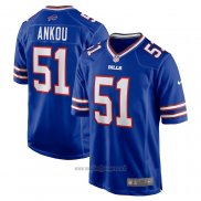 Maglia NFL Game Buffalo Bills Eli Ankou Home Blu