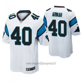 Maglia NFL Game Carolina Panthers Alexander Armah Bianco