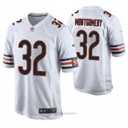 Maglia NFL Game Chicago Bears David Montgomery Bianco