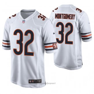 Maglia NFL Game Chicago Bears David Montgomery Bianco