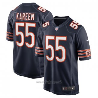 Maglia NFL Game Chicago Bears Khalid Kareem Blu