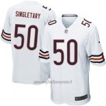 Maglia NFL Game Chicago Bears Singletary Bianco
