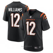 Maglia NFL Game Cincinnati Bengals Pooka Williams JR. Nero