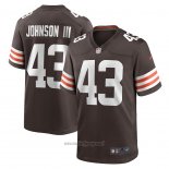Maglia NFL Game Cleveland Browns John Johnson Iii Marrone