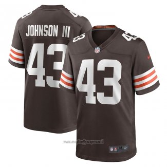Maglia NFL Game Cleveland Browns John Johnson Iii Marrone