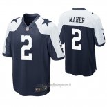 Maglia NFL Game Dallas Cowboys Brett Maher Alternato Blu