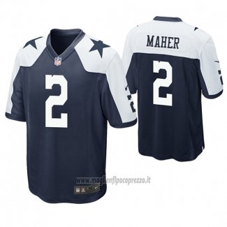 Maglia NFL Game Dallas Cowboys Brett Maher Alternato Blu