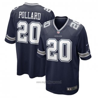 Maglia NFL Game Dallas Cowboys Tony Pollard Blu