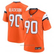 Maglia NFL Game Denver Broncos Angelo Blackson Arancione