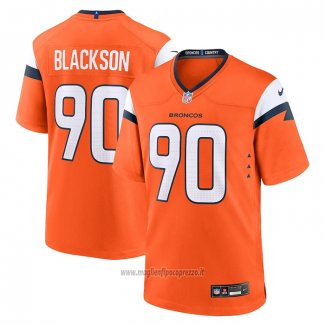 Maglia NFL Game Denver Broncos Angelo Blackson Arancione