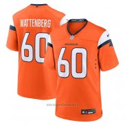 Maglia NFL Game Denver Broncos Luke Wattenberg Arancione