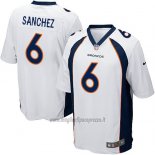 Maglia NFL Game Denver Broncos Sanchez Bianco