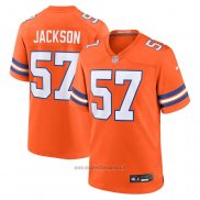 Maglia NFL Game Denver Broncos Tom Jackson Mile High Collection 1977 Throwback Retired Arancione
